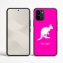 כיסוי בעיצוב אישי עם השם שלך לדגם - Nothing Phone (3a) בעיצוב קנגורו