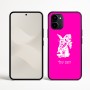 כיסוי בעיצוב אישי עם השם שלך לדגם - Nothing Phone (3a) בעיצוב ארנב מחזיק גזר