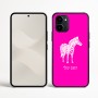 כיסוי בעיצוב אישי עם השם שלך לדגם - Nothing Phone (3a) בעיצוב זברה