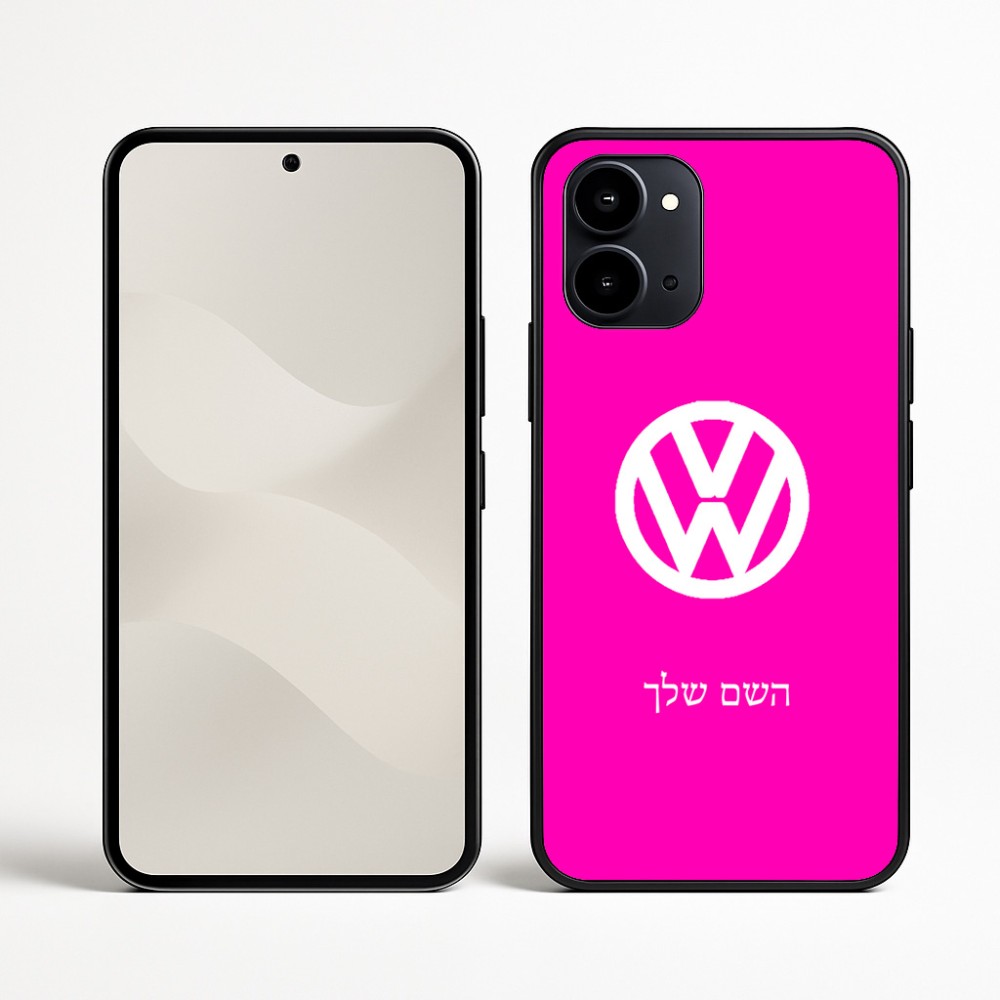 כיסוי בעיצוב אישי עם השם שלך לדגם - Nothing Phone (3a) בעיצוב פולקסווגן