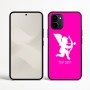 כיסוי בעיצוב אישי עם השם שלך לדגם - Nothing Phone (3a) בעיצוב קופידון