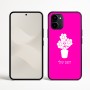כיסוי בעיצוב אישי עם השם שלך לדגם - Nothing Phone (3a) בעיצוב פרח