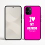 כיסוי בעיצוב אישי עם השם שלך לדגם - Nothing Phone (3a) בעיצוב אוהב את החברה שלי