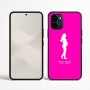 כיסוי בעיצוב אישי עם השם שלך לדגם - Nothing Phone (3a) בעיצוב אישה בהריון
