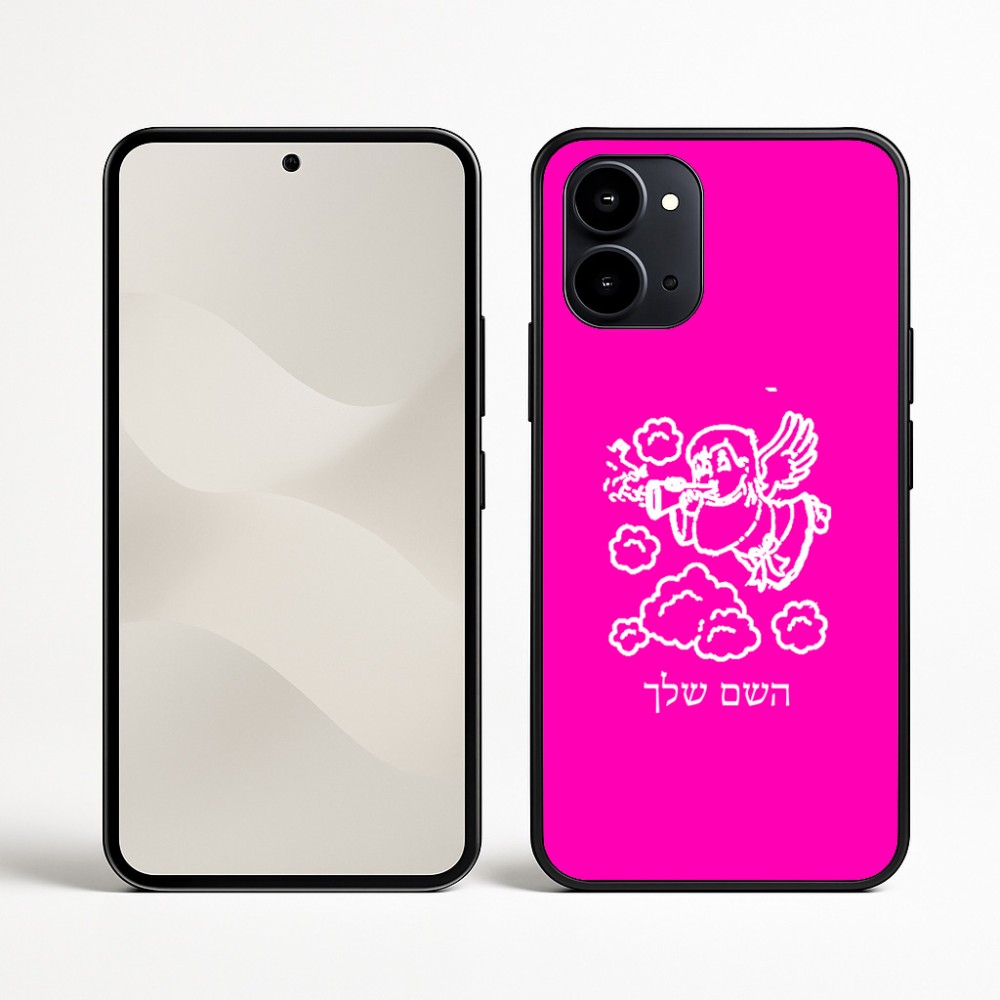 כיסוי בעיצוב אישי עם השם שלך לדגם - Nothing Phone (3a) בעיצוב מחזמר אנג'ל 2