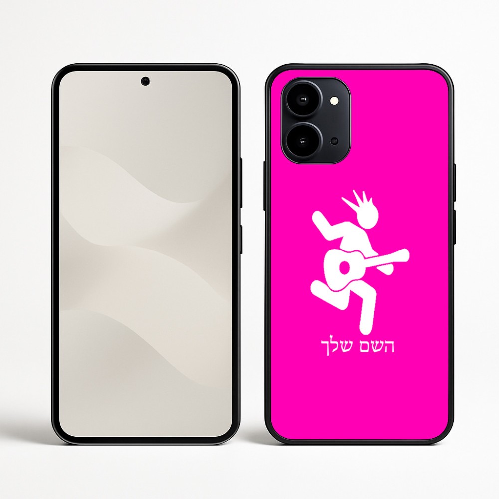 כיסוי בעיצוב אישי עם השם שלך לדגם - Nothing Phone (3a) בעיצוב נגן גיטרה
