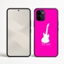 כיסוי בעיצוב אישי עם השם שלך לדגם - Nothing Phone (3a) בעיצוב גיטרה