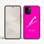כיסוי בעיצוב אישי עם השם שלך לדגם - Nothing Phone (3a) בעיצוב קפיצת סקי אולימפית