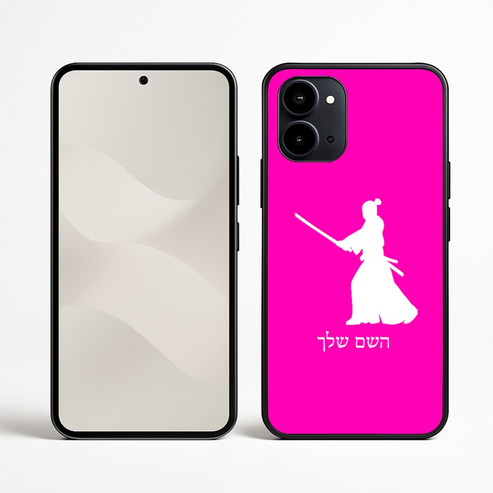 כיסוי בעיצוב אישי עם השם שלך לדגם - Nothing Phone (3a) בעיצוב סמוראי