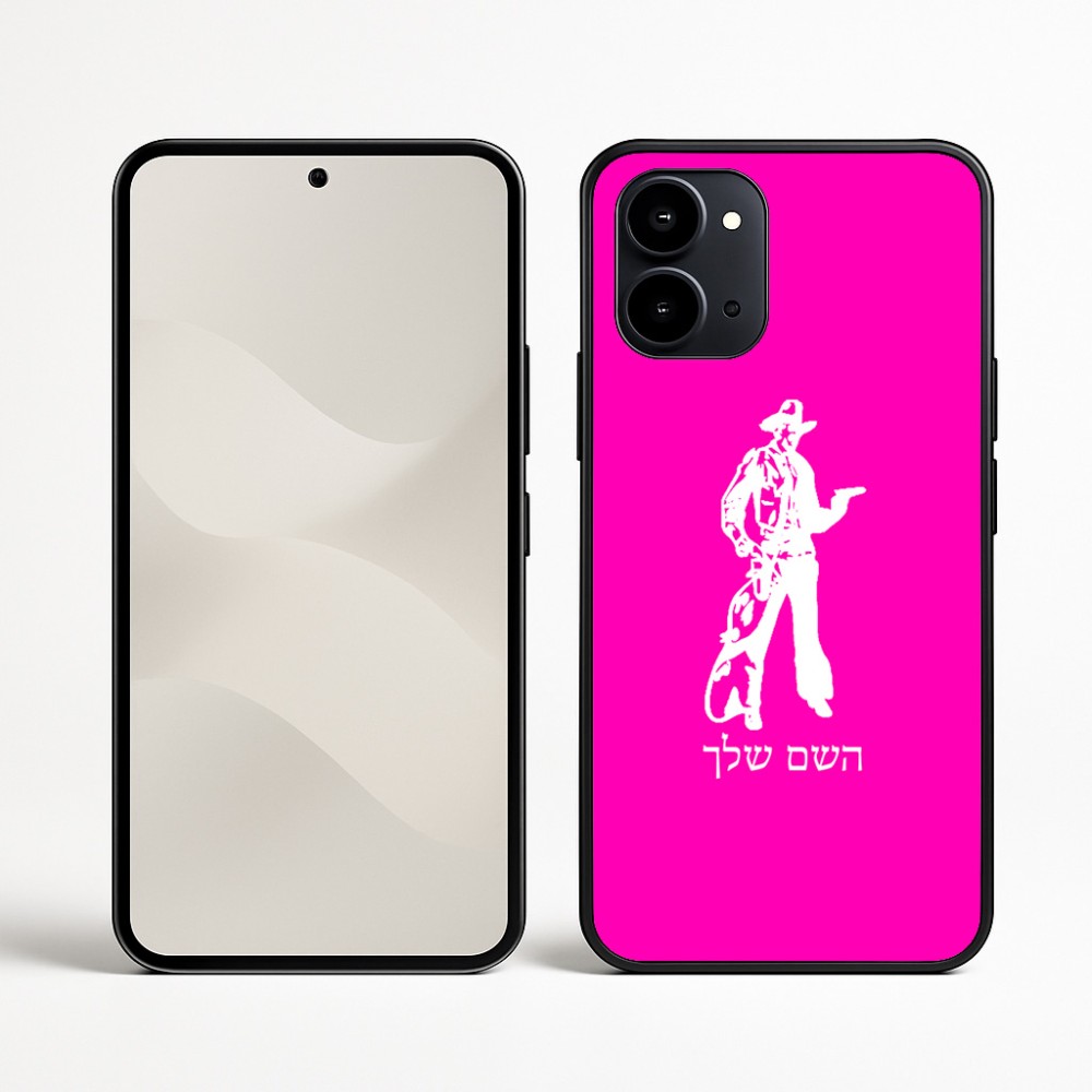 כיסוי בעיצוב אישי עם השם שלך לדגם - Nothing Phone (3a) בעיצוב קאובוי המערב הפרוע