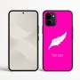 כיסוי בעיצוב אישי עם השם שלך לדגם - Nothing Phone (3a) בעיצוב נוצת נוצה