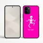 כיסוי בעיצוב אישי עם השם שלך לדגם - Nothing Phone (3a) בעיצוב סקלטון