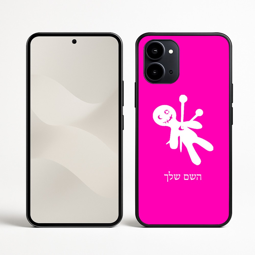 כיסוי בעיצוב אישי עם השם שלך לדגם - Nothing Phone (3a) בעיצוב וודו