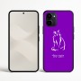 כיסוי בעיצוב אישי עם השם שלך לדגם - Nothing Phone (3a) בעיצוב חתול