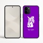 כיסוי בעיצוב אישי עם השם שלך לדגם - Nothing Phone (3a) בעיצוב ארנב מחזיק גזר