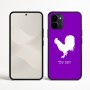 כיסוי בעיצוב אישי עם השם שלך לדגם - Nothing Phone (3a) בעיצוב תרנגול