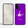 כיסוי בעיצוב אישי עם השם שלך לדגם - Nothing Phone (3a) בעיצוב עכביש