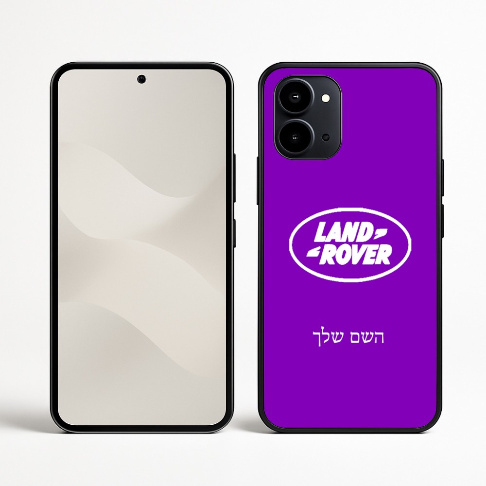 כיסוי בעיצוב אישי עם השם שלך לדגם - Nothing Phone (3a) בעיצוב לנד רובר