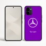 כיסוי בעיצוב אישי עם השם שלך לדגם - Nothing Phone (3a) בעיצוב מרצדס-בנץ