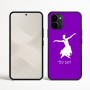 כיסוי בעיצוב אישי עם השם שלך לדגם - Nothing Phone (3a) בעיצוב בלרינה