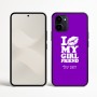 כיסוי בעיצוב אישי עם השם שלך לדגם - Nothing Phone (3a) בעיצוב לנשק את החברה שלי