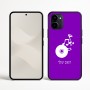 כיסוי בעיצוב אישי עם השם שלך לדגם - Nothing Phone (3a) בעיצוב תקליטור - אזור מוזיקה