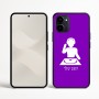 כיסוי בעיצוב אישי עם השם שלך לדגם - Nothing Phone (3a) בעיצוב אזור מוזיקה של די ג'יי