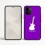 כיסוי בעיצוב אישי עם השם שלך לדגם - Nothing Phone (3a) בעיצוב גיטרה
