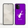 כיסוי בעיצוב אישי עם השם שלך לדגם - Nothing Phone (3a) בעיצוב כינור
