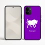 כיסוי בעיצוב אישי עם השם שלך לדגם - Nothing Phone (3a) בעיצוב מזלות - שור