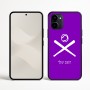 כיסוי בעיצוב אישי עם השם שלך לדגם - Nothing Phone (3a) בעיצוב כדור בסיס