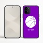 כיסוי בעיצוב אישי עם השם שלך לדגם - Nothing Phone (3a) בעיצוב כדורסל