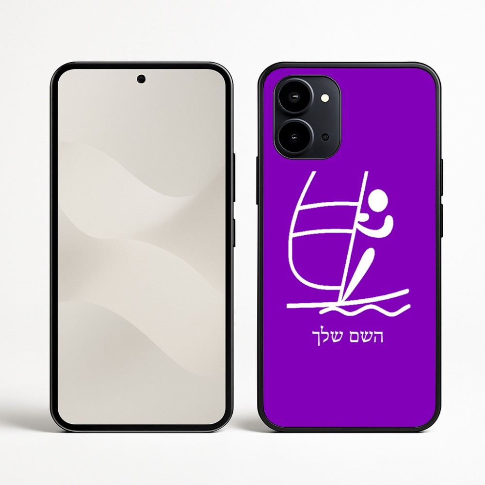 כיסוי בעיצוב אישי עם השם שלך לדגם - Nothing Phone (3a) בעיצוב שייט אולימפי