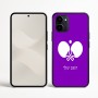 כיסוי בעיצוב אישי עם השם שלך לדגם - Nothing Phone (3a) בעיצוב פינג פונג