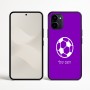כיסוי בעיצוב אישי עם השם שלך לדגם - Nothing Phone (3a) בעיצוב כדורגל כדור כדורגל