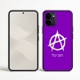 כיסוי בעיצוב אישי עם השם שלך לדגם - Nothing Phone (3a) בעיצוב אנרכיה