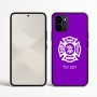 כיסוי בעיצוב אישי עם השם שלך לדגם - Nothing Phone (3a) בעיצוב כבאי - תגית