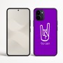 כיסוי בעיצוב אישי עם השם שלך לדגם - Nothing Phone (3a) בעיצוב יד סלע