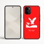 כיסוי בעיצוב אישי עם השם שלך לדגם - Nothing Phone (3a) בעיצוב נשר אמריקאי
