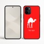 כיסוי בעיצוב אישי עם השם שלך לדגם - Nothing Phone (3a) בעיצוב גמל