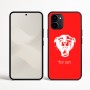 כיסוי בעיצוב אישי עם השם שלך לדגם - Nothing Phone (3a) בעיצוב פני פנטרה