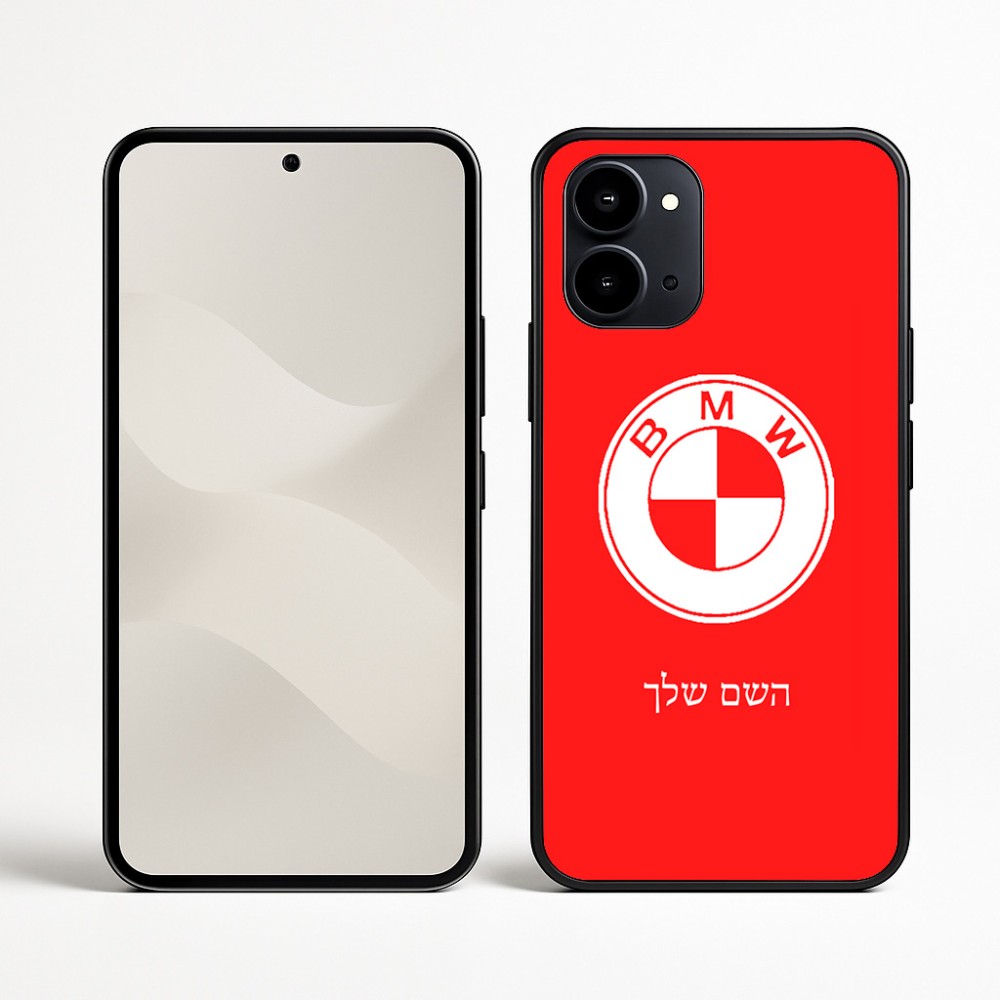 כיסוי בעיצוב אישי עם השם שלך לדגם - Nothing Phone (3a) בעיצוב ב.מ.וו