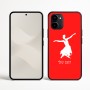 כיסוי בעיצוב אישי עם השם שלך לדגם - Nothing Phone (3a) בעיצוב בלרינה