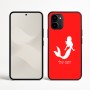 כיסוי בעיצוב אישי עם השם שלך לדגם - Nothing Phone (3a) בעיצוב בתולת ים - אישה