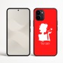 כיסוי בעיצוב אישי עם השם שלך לדגם - Nothing Phone (3a) בעיצוב אהבת נשים