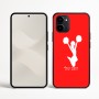 כיסוי בעיצוב אישי עם השם שלך לדגם - Nothing Phone (3a) בעיצוב מעודדת