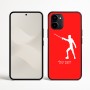כיסוי בעיצוב אישי עם השם שלך לדגם - Nothing Phone (3a) בעיצוב לוחם סייף