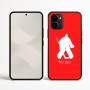 כיסוי בעיצוב אישי עם השם שלך לדגם - Nothing Phone (3a) בעיצוב הוקי שוערים