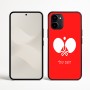 כיסוי בעיצוב אישי עם השם שלך לדגם - Nothing Phone (3a) בעיצוב פינג פונג