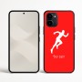 כיסוי בעיצוב אישי עם השם שלך לדגם - Nothing Phone (3a) בעיצוב רץ